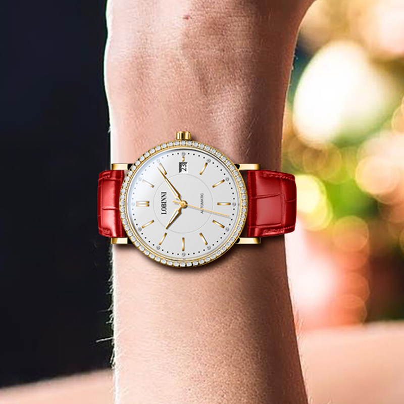 Luxury Watch Japan - Switzerland LOBINNI Luxury Women's Watch Automatic