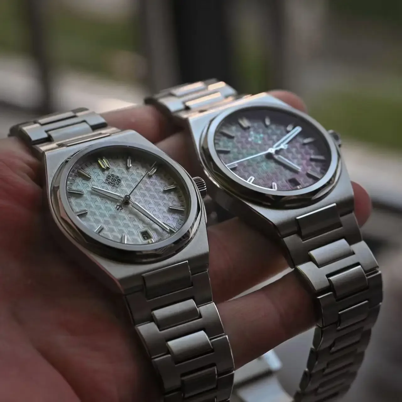 Guilloché Dial Watch - IX&DAO 2026 New Warrior 37mm Men's