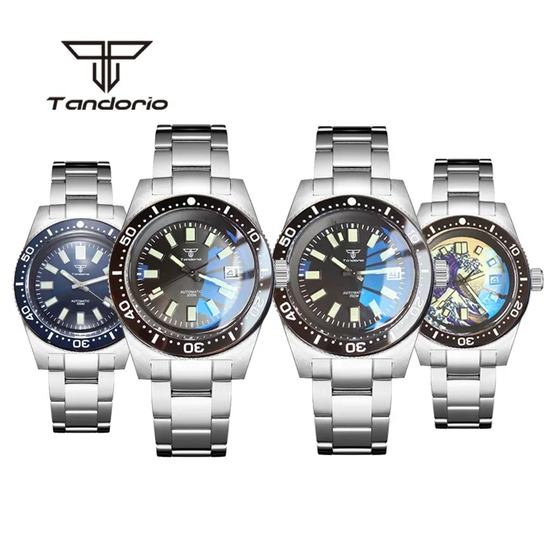 Diver Watch 300M - Tandorio PT5000 NH35A 300M 41Mm 62MAS