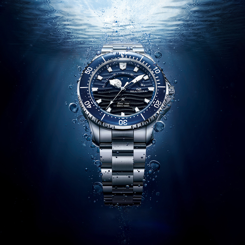 Seagull Ocean Series Men Divin - đánh giá và giá Guilloché Dial Watch