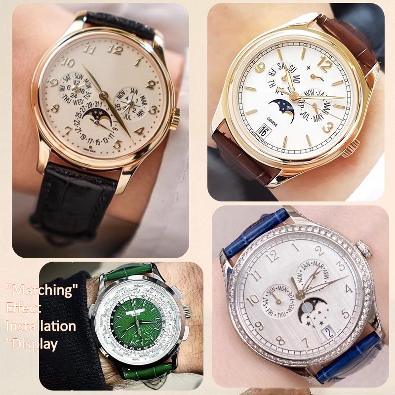 High-quality top-grain cowhide - đánh giá và giá Luxury Watch Patek Philippe