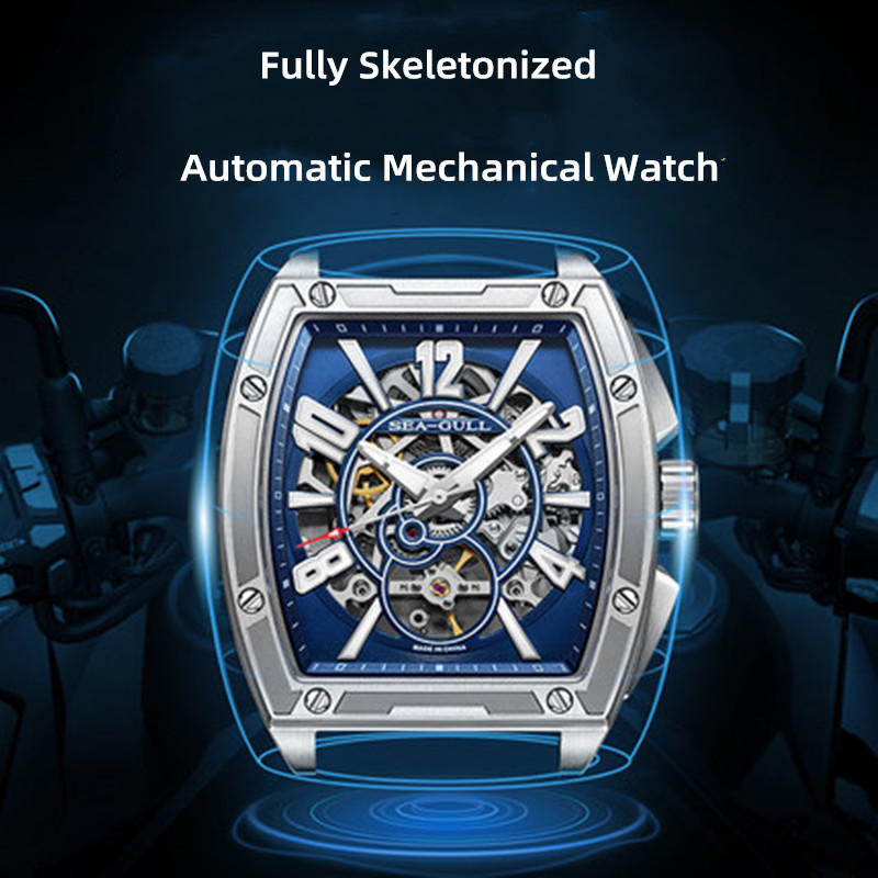 Seagull Men's Watches 42mm Aut - đánh giá và giá Guilloché Dial Watch