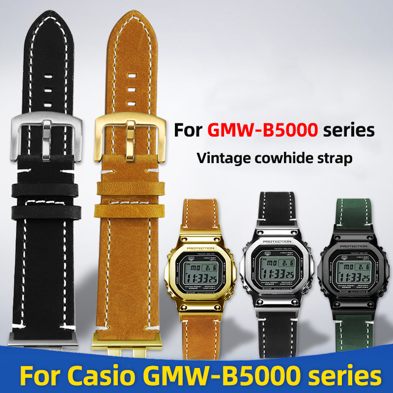 GMW-B5000 Vintage Cowhide stra - đánh giá và giá Luxury Watch Casio