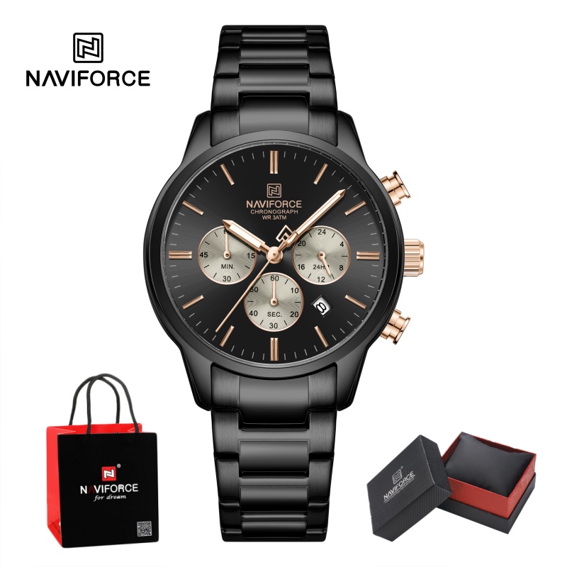 NAVIFORCE Men Quartz Chronogra - đánh giá và giá Luxury Watch Box