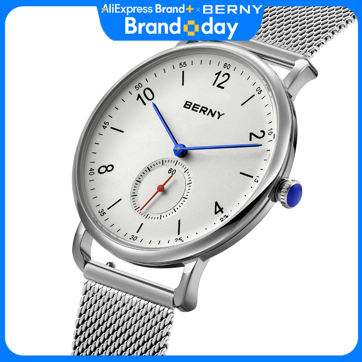 BERNY Men Watch Quartz Wristwa - đánh giá và giá Luxury Watch On Sale