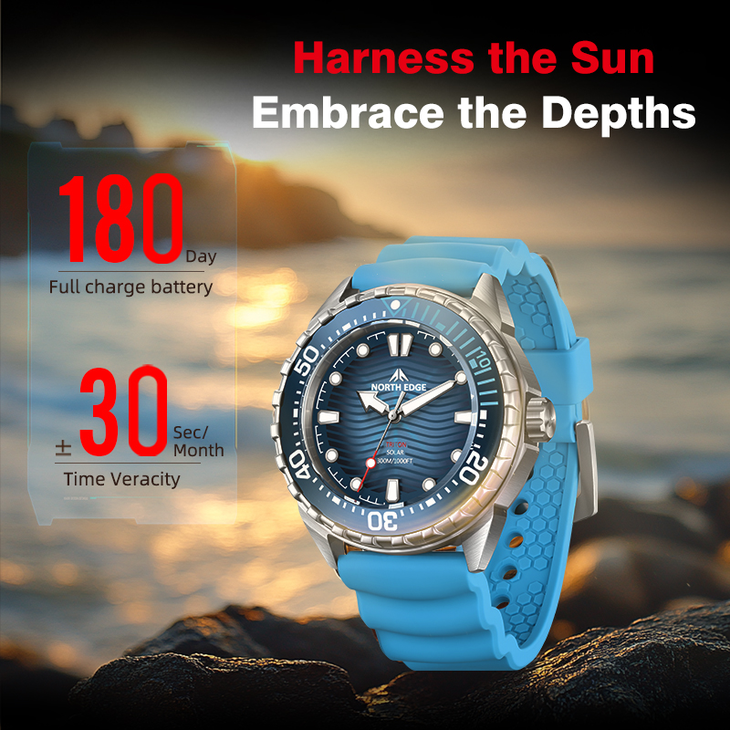 NORTH EDGE 2026 New TRITON Sol - đánh giá và giá Diver Watch 300M