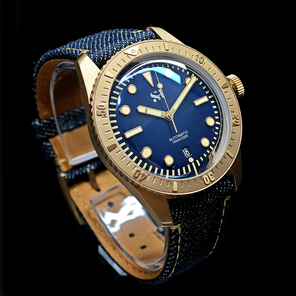 42mm Bronze Mens Watch Mechani - đánh giá và giá Bronze Case Watch