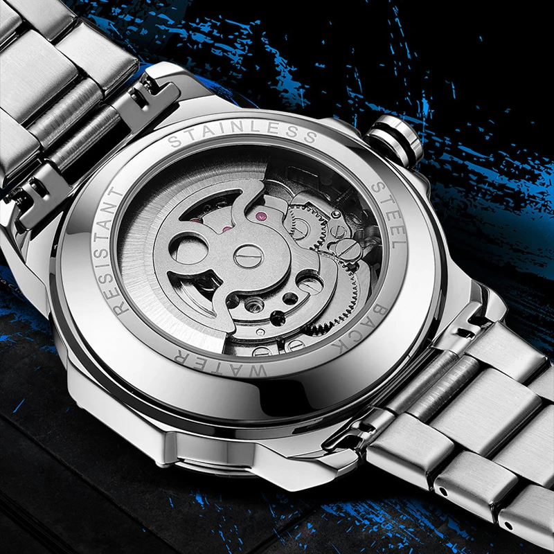 ABORNI 9039 Unique Design Skel - đánh giá và giá Automatic Pilot Watch