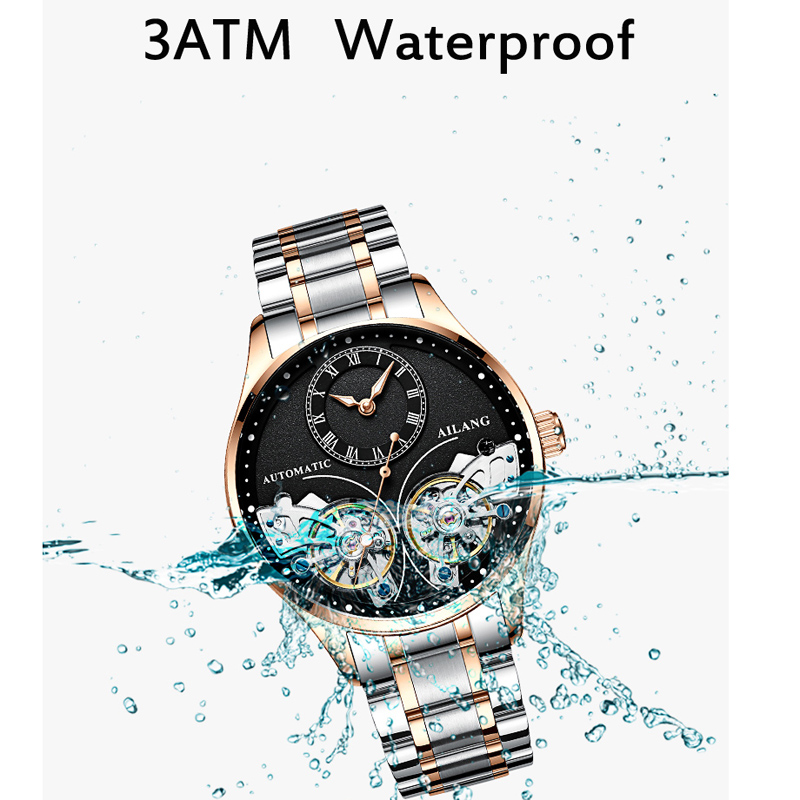 AILANG Brand New Fashion Doubl - đánh giá và giá Automatic Pilot Watch