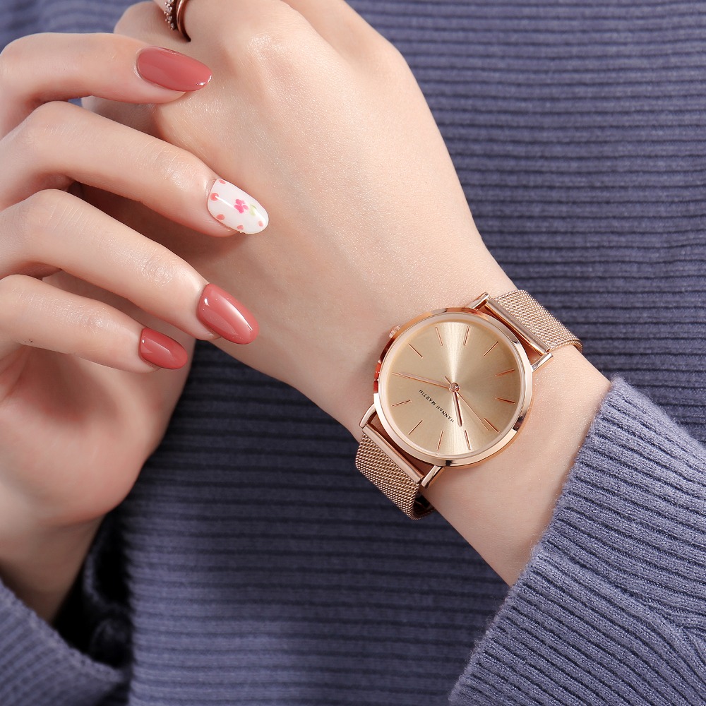 Cao Cấp Hàng Đầu HM Lưới Thép  - đánh giá và giá Luxury Watch Japan