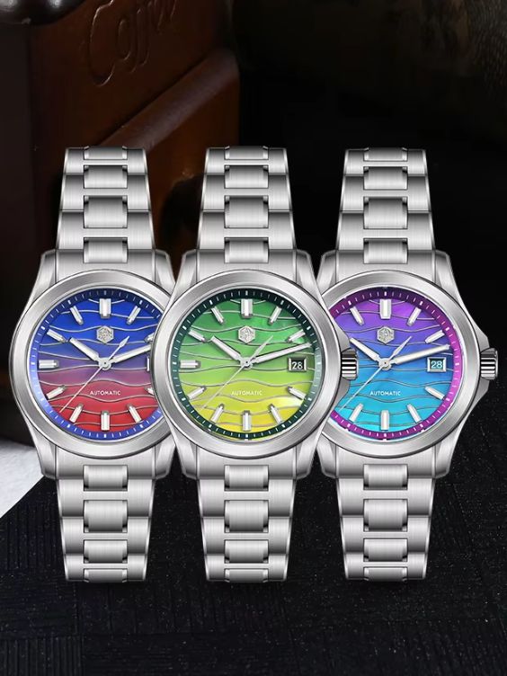 San Martin 39mm Miyota 9015 Sp - đánh giá và giá Guilloché Dial Watch