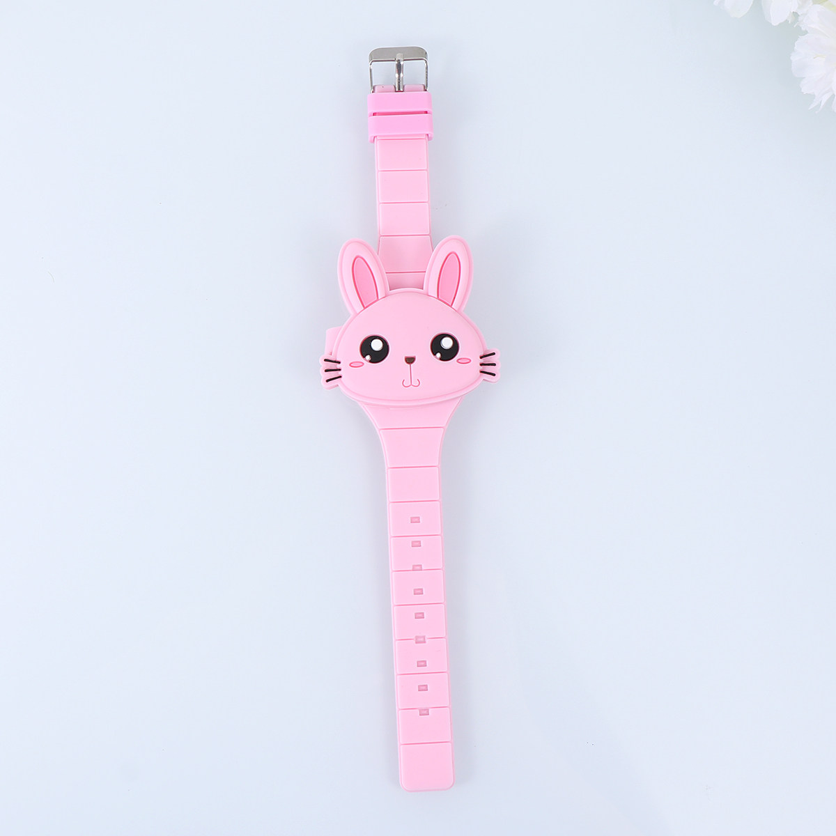 Silicone LED Cartoon Rabbit Wa - đánh giá và giá Luxury Watch White