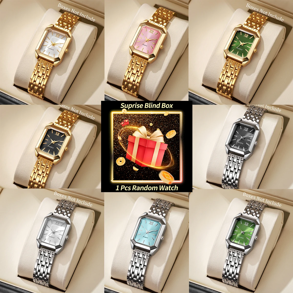 Surprise Blind Box Women Watch - đánh giá và giá Luxury Watch Box