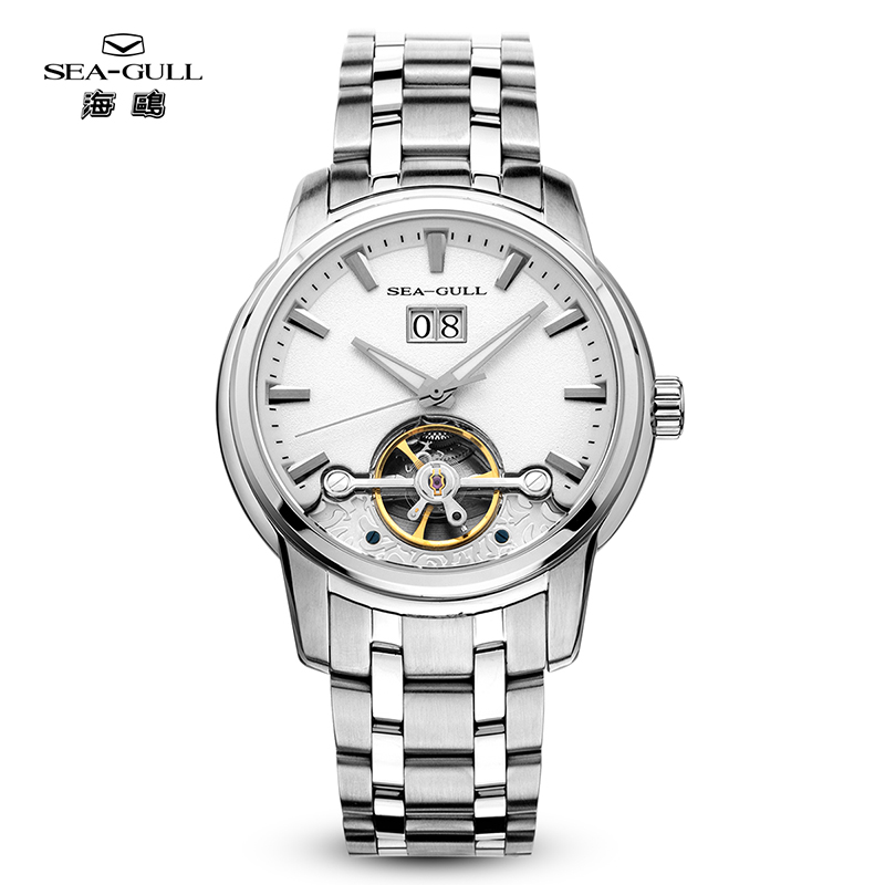 Seagull Flywheel Series Men's  - đánh giá và giá Guilloché Dial Watch