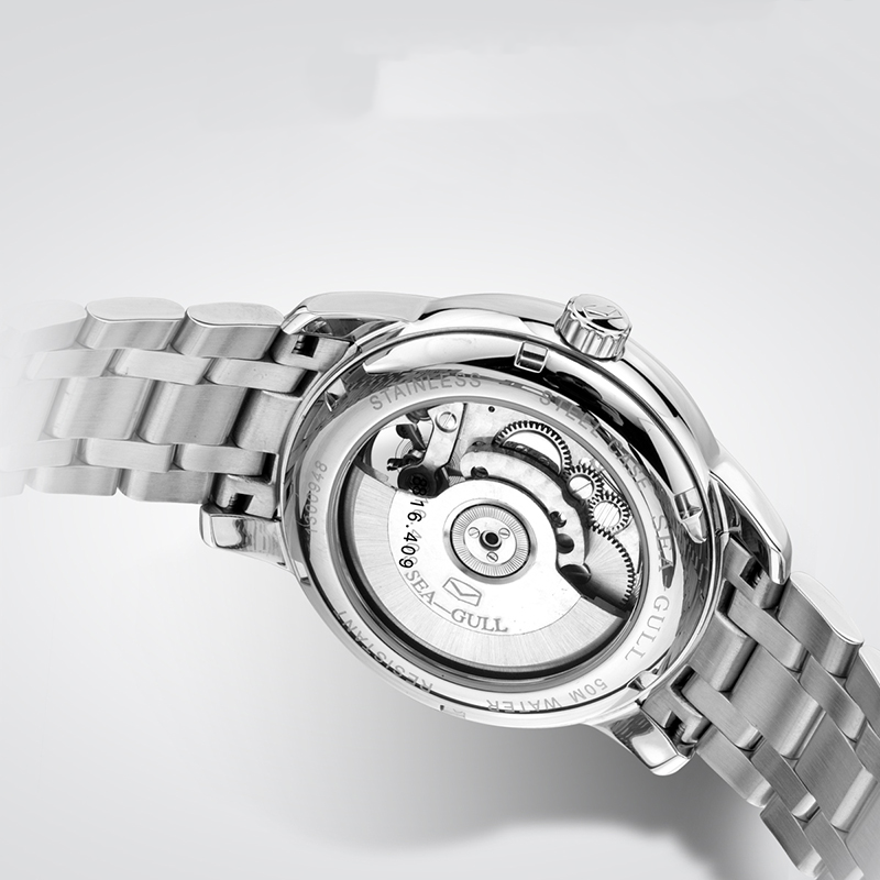 Seagull Flywheel Series Men's  - đánh giá và giá Guilloché Dial Watch