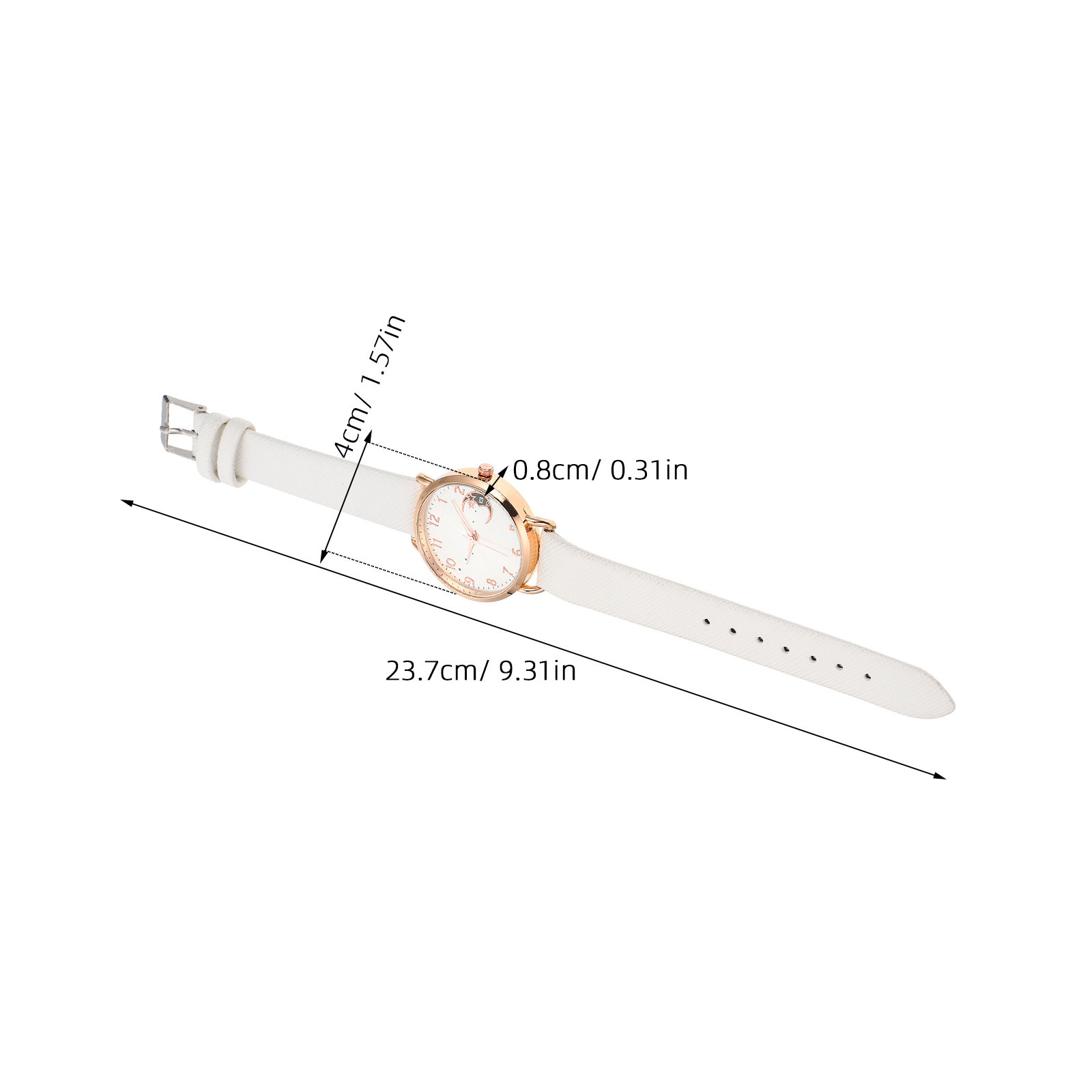 1Set Women Watch Bracelet Set  - đánh giá và giá Luxury Watch White