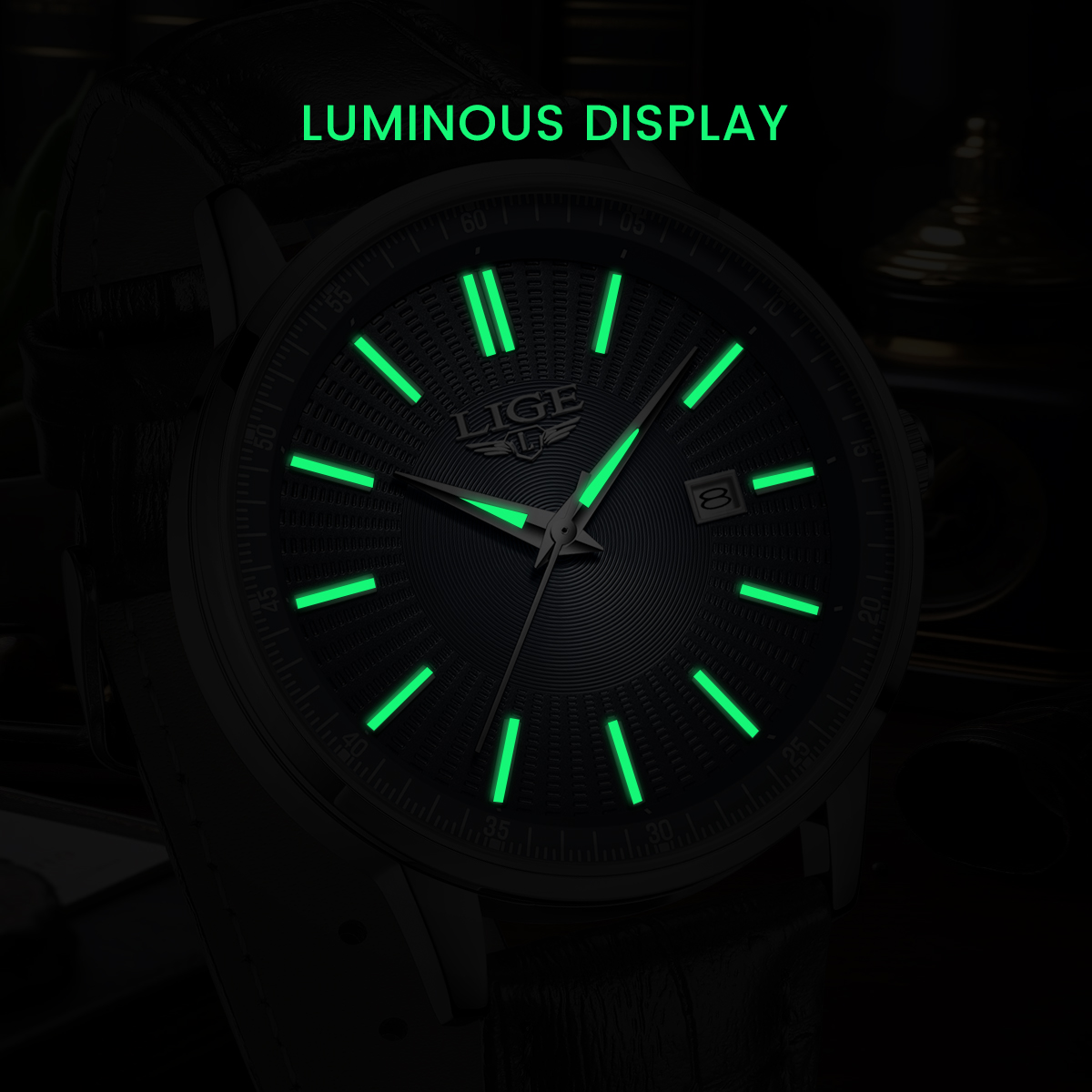 LIGE Top Brand Luxury Men's Wa - đánh giá và giá Zen Luxury Watch