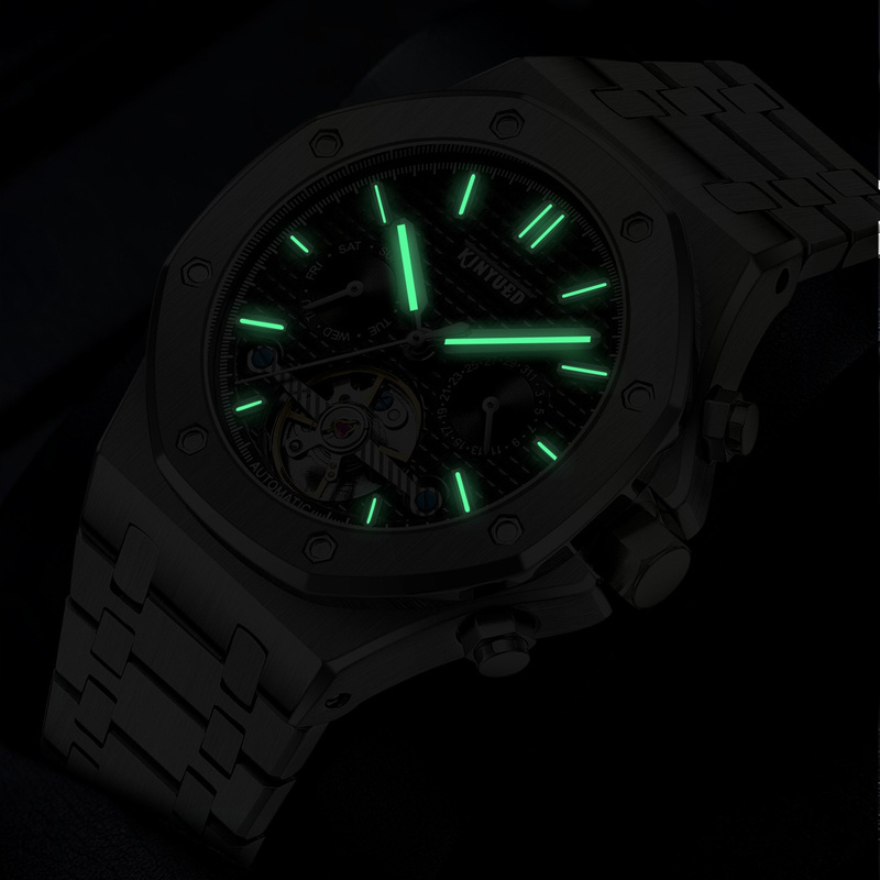 KINYUED Brand Fashion Blue Mec - đánh giá và giá Automatic Pilot Watch