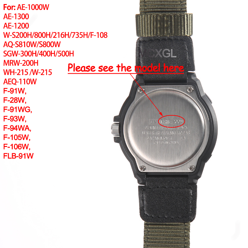 18mm Nylon Watch Strap for Cas - đánh giá và giá Luxury Watch Casio