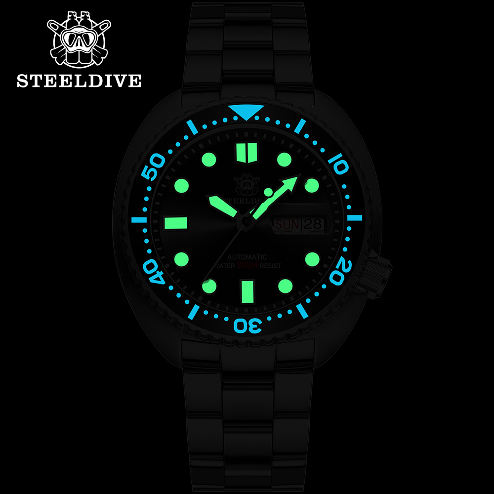 STEELDIVE Brand SD1972 45mm Sa - đánh giá và giá Diver Watch 300M