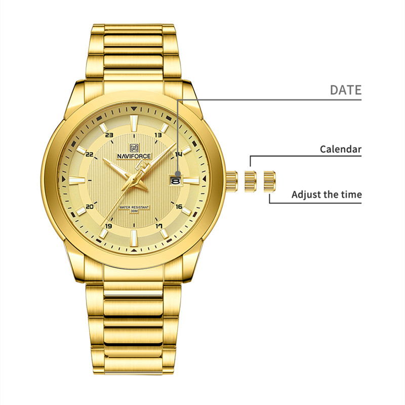 2024 Top Brand NAVIFORCE Mens  - đánh giá và giá Zen Luxury Watch