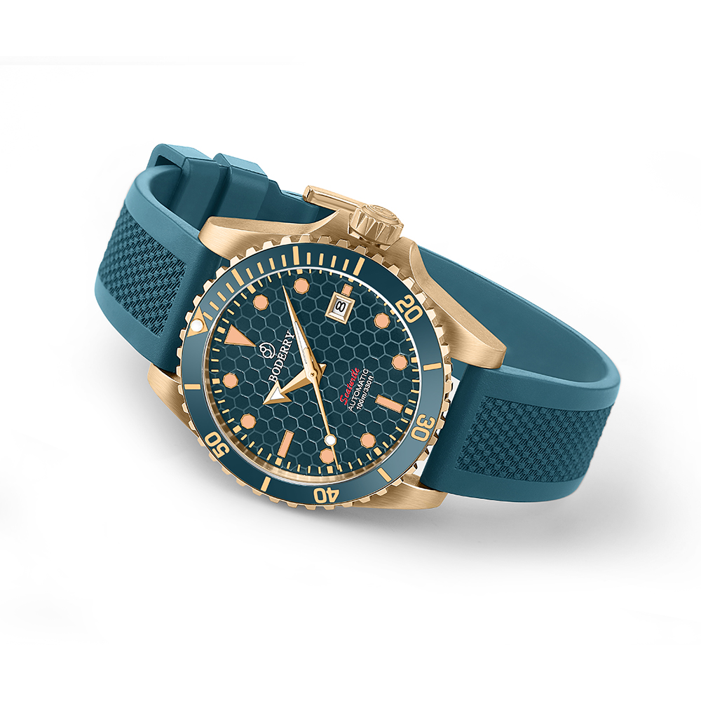 Boderry Bronze Watch Seaturtle - đánh giá và giá Bronze Case Watch
