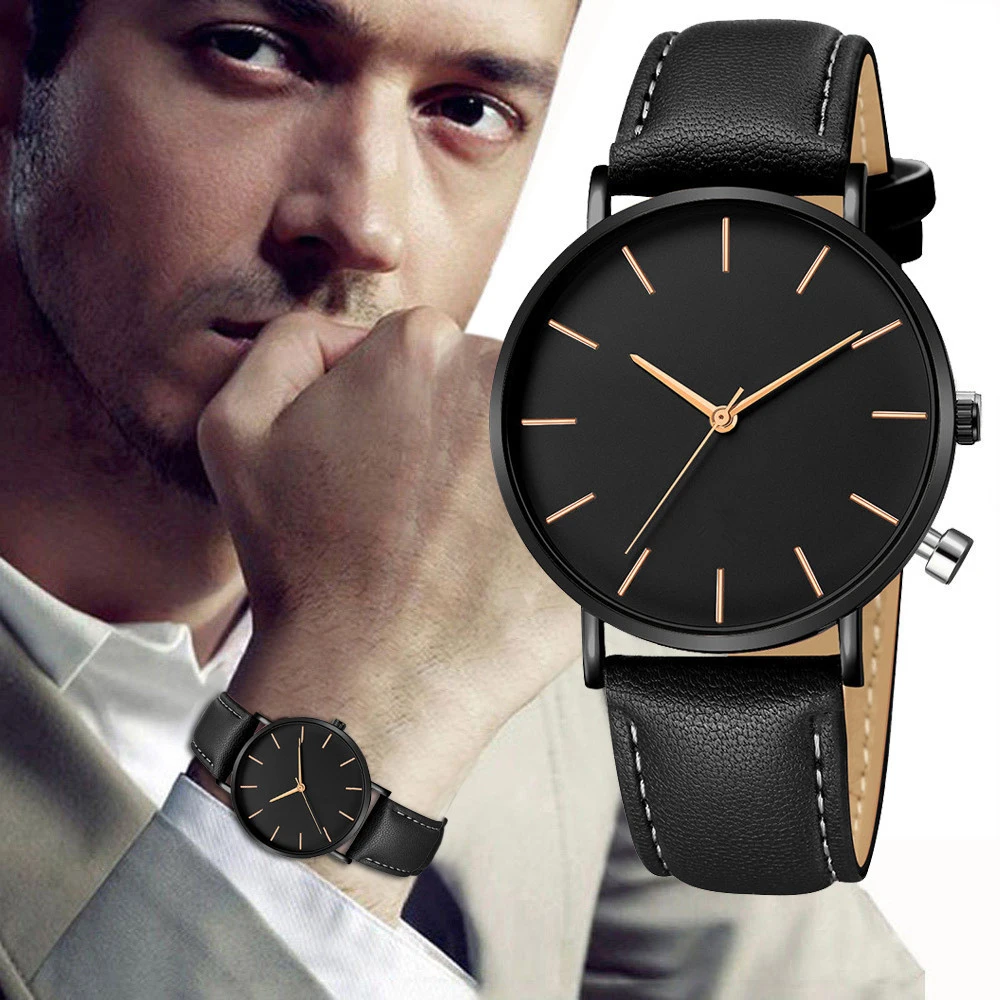 Simple Style Analog Quartz Men - đánh giá và giá Zen Luxury Watch