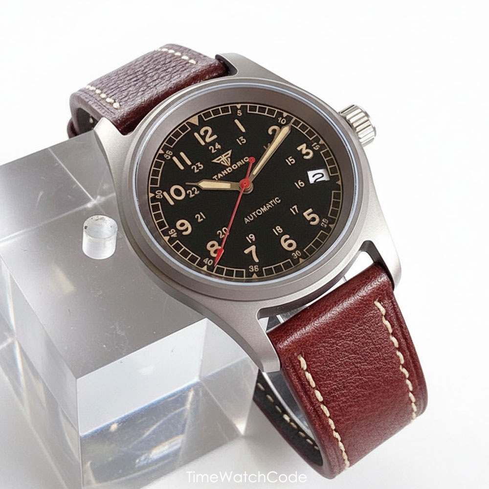 Customized Watch Titanium NH35 - đánh giá và giá Automatic Pilot Watch