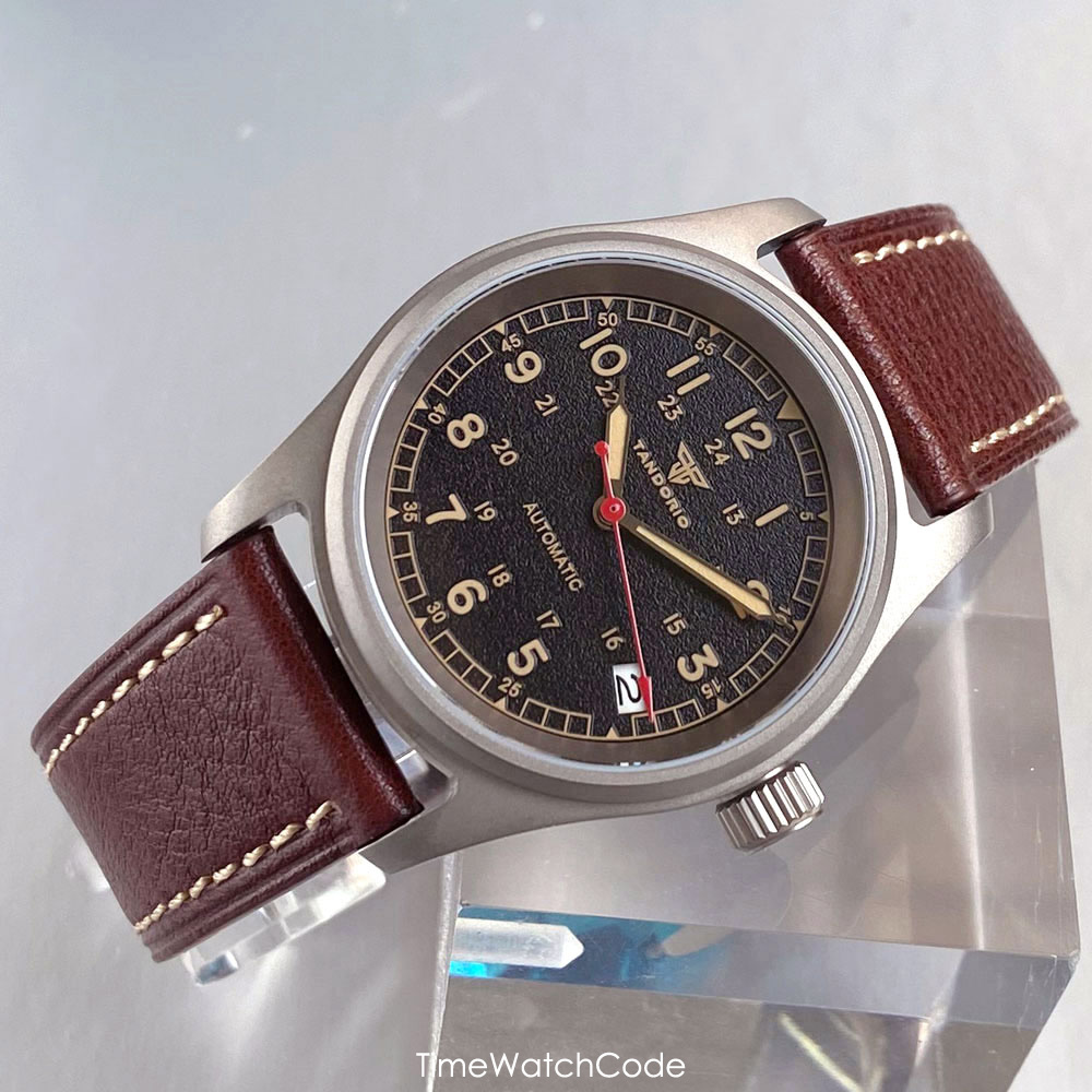 Customized Watch Titanium NH35 - đánh giá và giá Automatic Pilot Watch